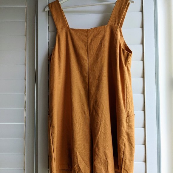 Paper Heart linen playsuit - Picture 3 of 4